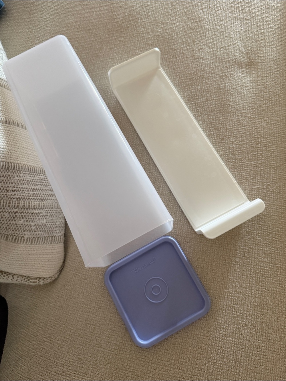 Tupperware Velveeta Cheese container